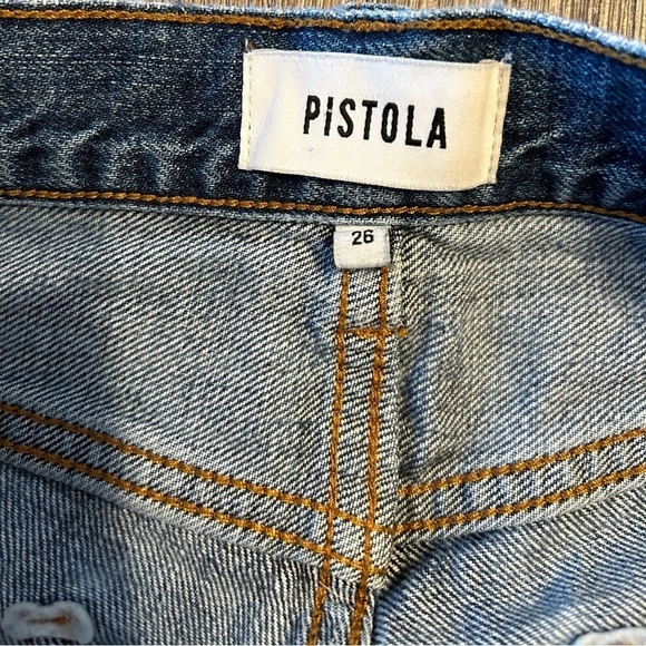 PISTOLA Kelly 90s Skater Jean Shorts in Light Blue (Urban Outfitters) - Picture 9 of 9